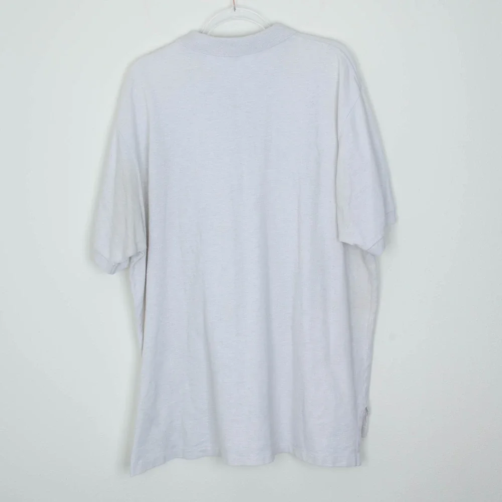 Polo Ralph Lauren Mens‎ XXL Cream Short Sleeve Collared Polo Shirt Preppy Office